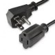 Cable Extension De Alimentacion Startech Plano 0.45M Pacf10118In