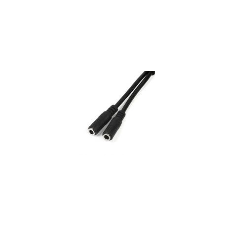 Cable Adaptador Divisor  Diadema Macho A Hembra Startech Muyhsmff