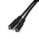 Cable Adaptador Divisor  Diadema Macho A Hembra Startech Muyhsmff