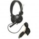 Diadema Vorago Alta Fidelidad Hs-201 Con Microfono 3.5Mm + Usb