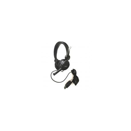 Diadema Vorago Alta Fidelidad Hs-201 Con Microfono 3.5Mm + Usb