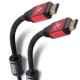 Cable Steren Hdmi 4K Con Filtros De Ferrita Y Cable Tipo Cordon De 3,6M Negro 299-812