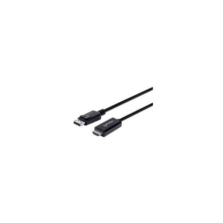 Cable Displayport A Hdmi Manhattan Macho-Macho 4K 3M 153218