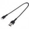 Cable De Carga Certificado Startech.Com Mfi Lightning Macho A Usb-A 2.0 Macho 30Cm Neg Rusbltmm30Cmb