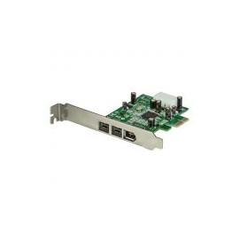 Tarjeta Pcie    Firewire 800/400 3 Ptos 1394Ab  Startech Pex1394B3