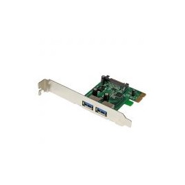 Tarjeta Pcie  2Ptos Usb 3.0 Uasp Alimentac Sata  Startech Pexusb3S24