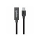 Cable De Extensión Manhattan Usb 3.0 A Macho - Usb A Hembra 10 Metros Negro 153751