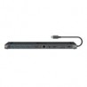 Docking Station Steren Usb-C 1X Usb 3.0 2X Usb 2.0 1X Hdmi 1X Vga 1X Rj-45 Gris Com-4750