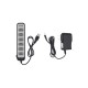 Hub Usb Steren 7X Puertos Usb-A Cable Usb-A 55Cm Negro Usb-537