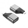 Adaptador De Video Brobotix Usb-C Macho A Displayport Hembra Negro/Gris 6006122