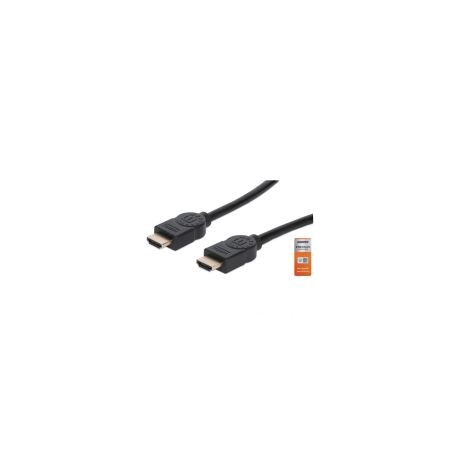 Cable Hdmi Manhattan Premium Hdmi 2.0 Macho - Hdmi 2.0 Macho 4K 60Hz 5M Negro 355360
