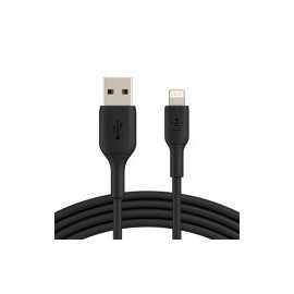 Cable Adaptador Belkin Caa001Bt1Mbk Lightning Macho A Usb-A Macho 1M Negro