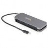 Hub Usb 3.2 Startech.Com Tipo-C Macho 4 Usb 3.2 Tipo-A Hembra 5000Mbit/S Negro/Gris Hb30Cm4Ab