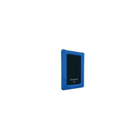 Disco Duro Externo Quaroni 2.5" 500Gb Usb 3.0 Uso Rudo Negro / Azul Qdd01
