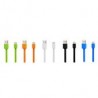 Kit De Cable Multicolor Xtech Xtg-231 Usb-A Macho A Micro-Usb-B Macho 1M 10 Piezas