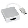 Adaptador Hdmi Brobotix 569441 Usb-C Macho - Hdmi Hembra 13Cm Blanco