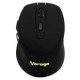Mouse Vorago Mo-306 Inalambrico Iluminado 2400 Dpi Recargable Negro